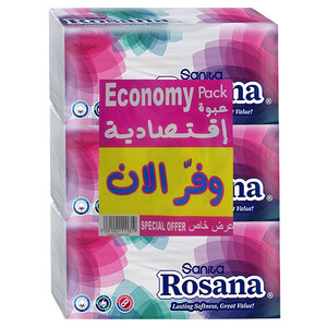 Rosana Facial Tissue 170 Sheets X6 Special Offer