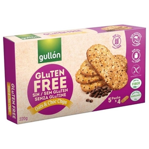 Gullón Biscuit Avena Oat & Choco Chips Gluten Free 220G