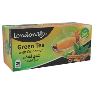 London Green Tea With Cinnamon 20 Pieces