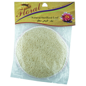 Floral Loufa Round