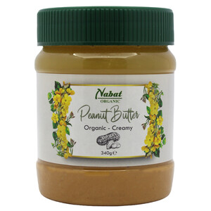 Nabat Organic Peanut Butter Creamy 340G