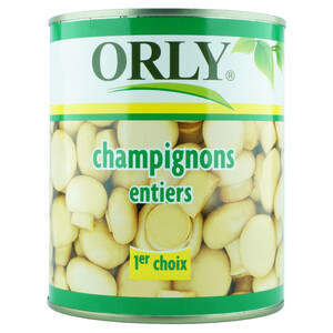 Orly Whole Mushrooms 850G