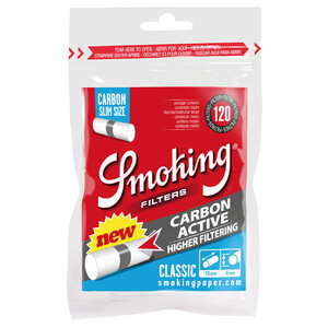 Smoking Filter Carbon Active 6Mm *10