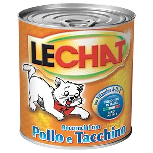 Le Chat Chunkies With Chicken & Turkey 720G
