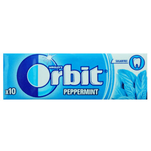 Orbit Peppermint Gum 10Pcs