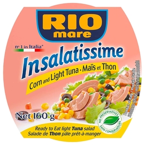 Rio Mare Tuna Salad Corn 160G