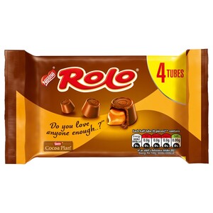 Nestle Rolo Choco Tubes Caramel 41.4G 4 Pieces