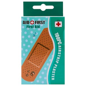 Aid First Plaster 100 Pieces