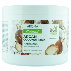 Aroma Hair Mask Argan Coconut Milk 450Ml