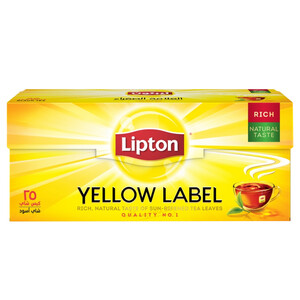 Lipton Yellow Label 25 Tea Bags 37.5G