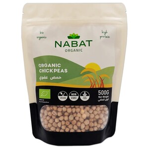 Nabat Organic Chick Peas 500G