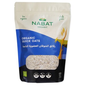 Nabat Organic Quick Oats 450G