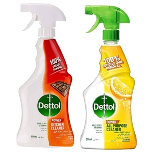 Dettol Kitchen Cleaner + All Purpose 500Ml 25% Off