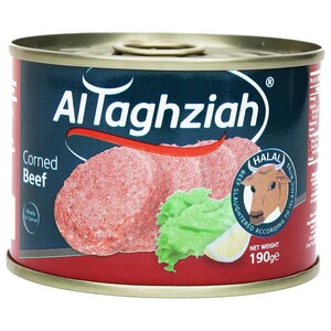 Al Taghziah Corned Beef 190G