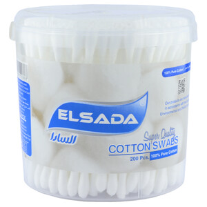 Elsada Coton Tige 200 Pieces