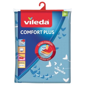 Vileda Ironing Board Cover Comfort Blue 110 X 130Cm