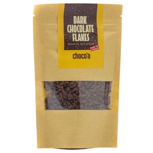 Chocoa Dark Chocolate Flakes 75G