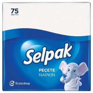 Selpak Table Napkin White 75 Sheets