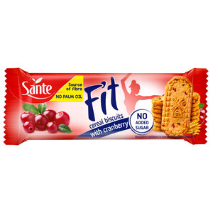 Santefit Cerealbiscuit Cranberry Noadded Sugar 50G