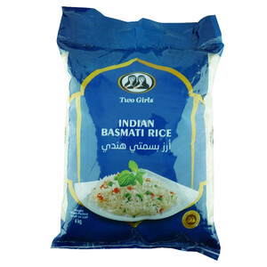 Two Girls Indian Basmati Rice 4Kg