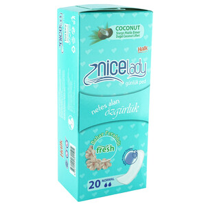 Nicelady Feminine Pads Fresh Normal 20 Sheets
