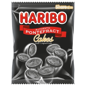Haribo Jelly Candy Liquorice 160G