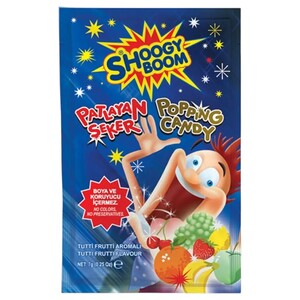 Shoogy Boom Popping Candy Tutti Fruitti 7G