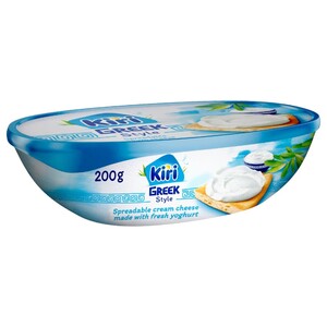 Kiri Greek Style Spreadable Cream Cheese 200G