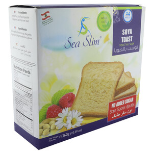 Sea Slim Toast Soya 360G