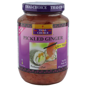 Thai Choice Pickled Ginger Pink 454G