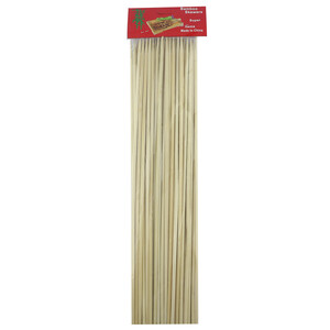 Bamboo Skewers Round 35Cm 50Pcs