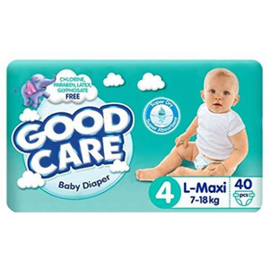 Good Care Baby Diaper 7-18Kg *40Pcs