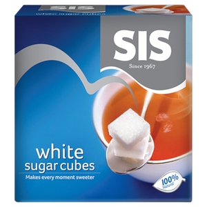 Sis White Sugar Cubes 454G