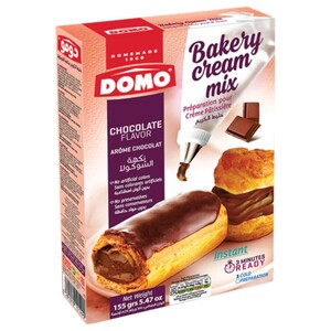 Domo Bakery Cream Mix Chocolate 155G