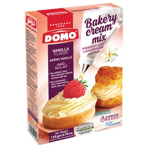Domo Bakery Cream Mix Vanilla 155G