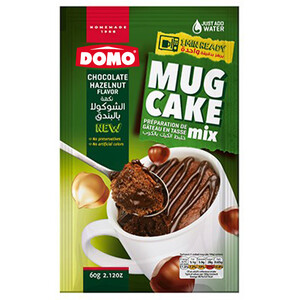 Domo Mug Cake Chocolate Hazelnut 60G