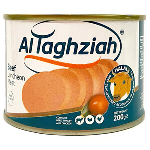 Al Taghziah Luncheon Beef Round 200G