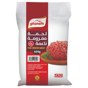 Ghanem Fine Minced Beef 400G