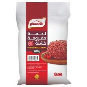 Ghanem Coarse Minced Beef 400G