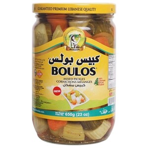 Boulos Mixed Pickles 650G