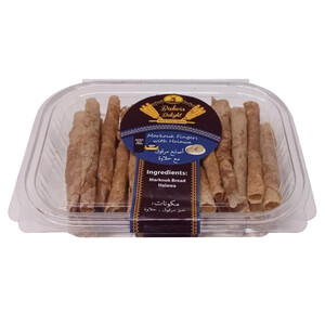 Markouk Rolls With Halawa