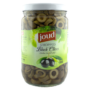 Joud Sliced Olives Jar 600G