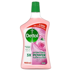 Dettol Antibactirial Power Floor Cleaner Rose 900Ml