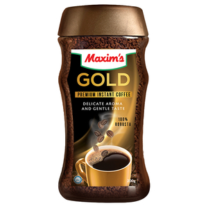 Maxim's Instant Coffee Gold Jar 100G