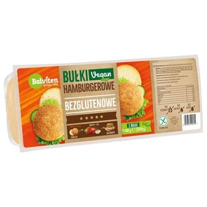 Balviten Hamburger Rolls Gluten Free 2 Pieces 140G