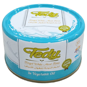 Tedy White Meat Tuna In Vegetable Oil 185G