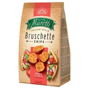 Maretti Bruschette Chips Pizza Al Forno 140G