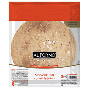 Al Forno Markouk Oat Large 4 Loaves