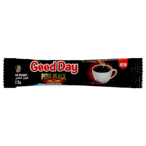 Good Day Pure Black Instant Coffee 2.5G