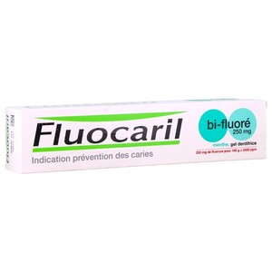 Fluocaril Toothpaste Gel Mint Bi-Fluoré 250Mg 75Ml